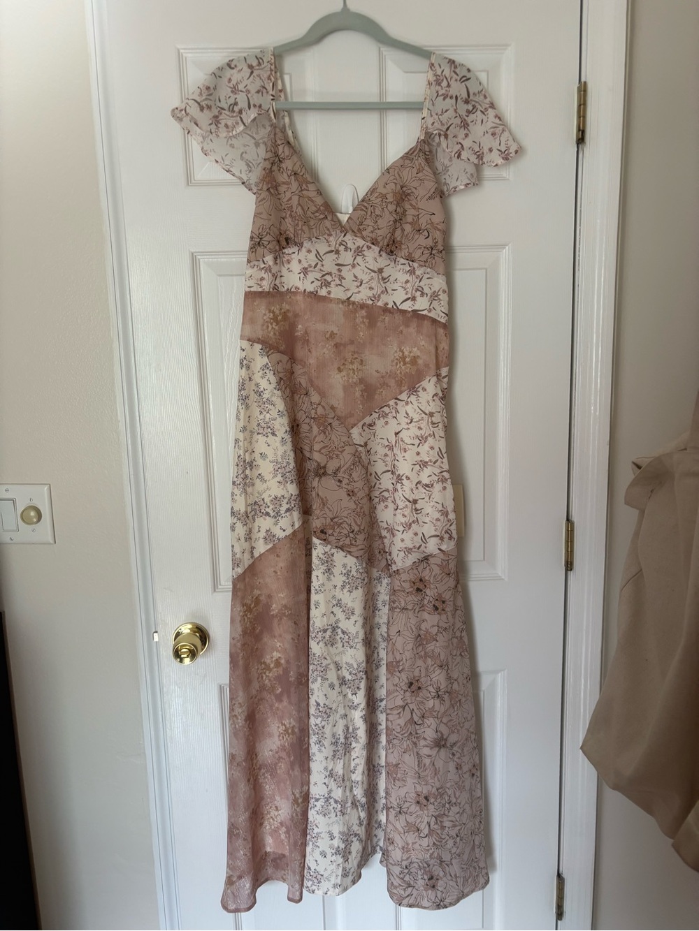 Böhme Patchwork Floral Maxi Dress | NWT | Size L